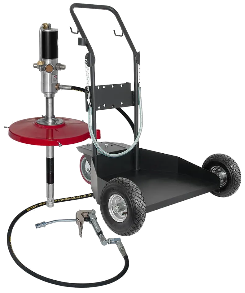 Kabi pneum. smøreapparat for 200kg fettfat