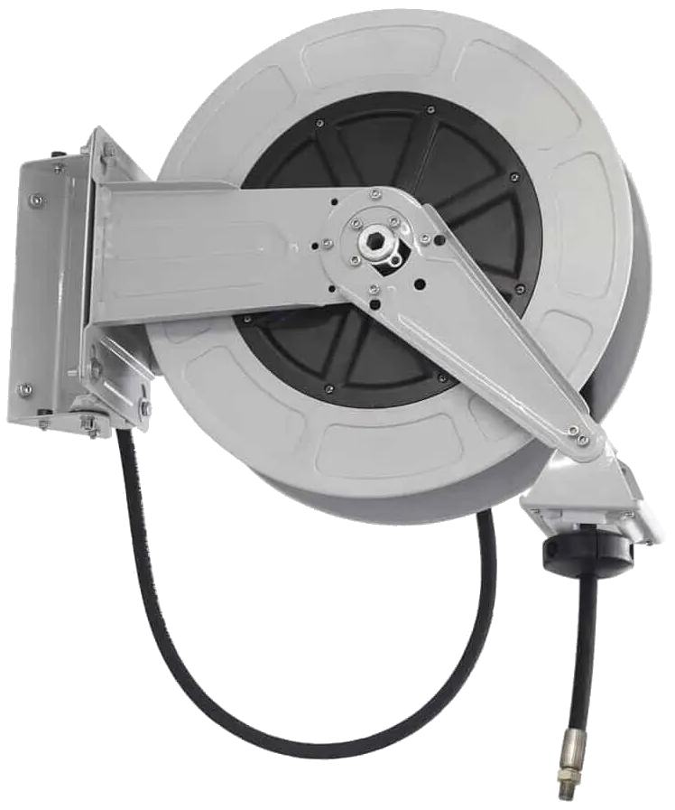 Kabi slangeoppruller for fett, 1/4"×10m slange