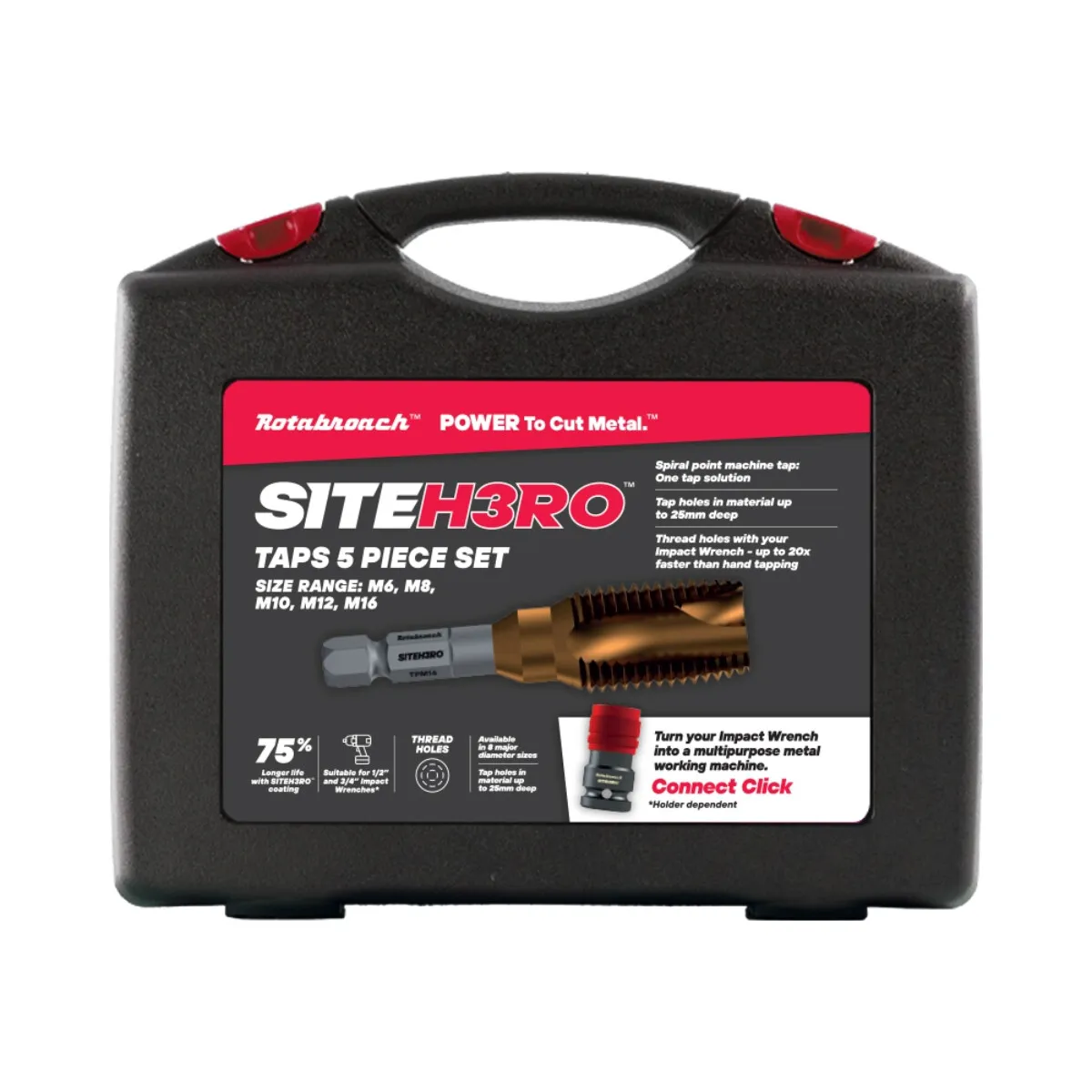 Rotabroach SITEH3RO gjengesett M6-M16