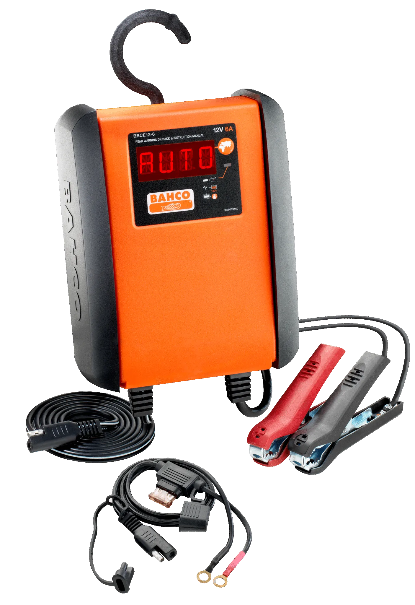6A helautomatisk batterilader for 12V batterier BBCE12-6