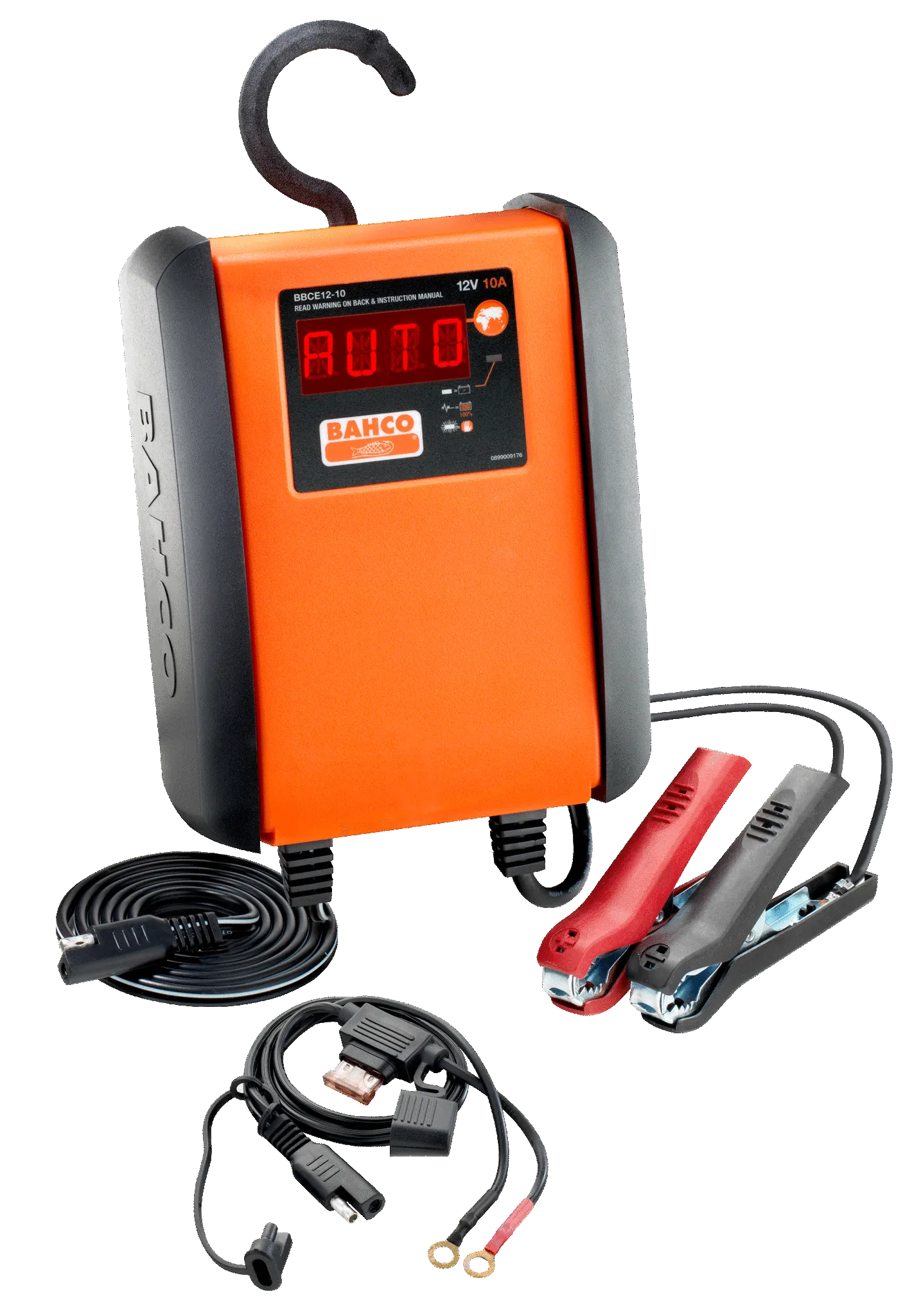 10A helautomatisk batterilader for 12V batterier BBCE12-10