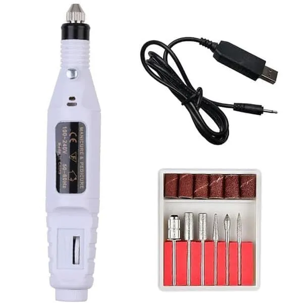 UNIQ Elektrisk Neglefil - white