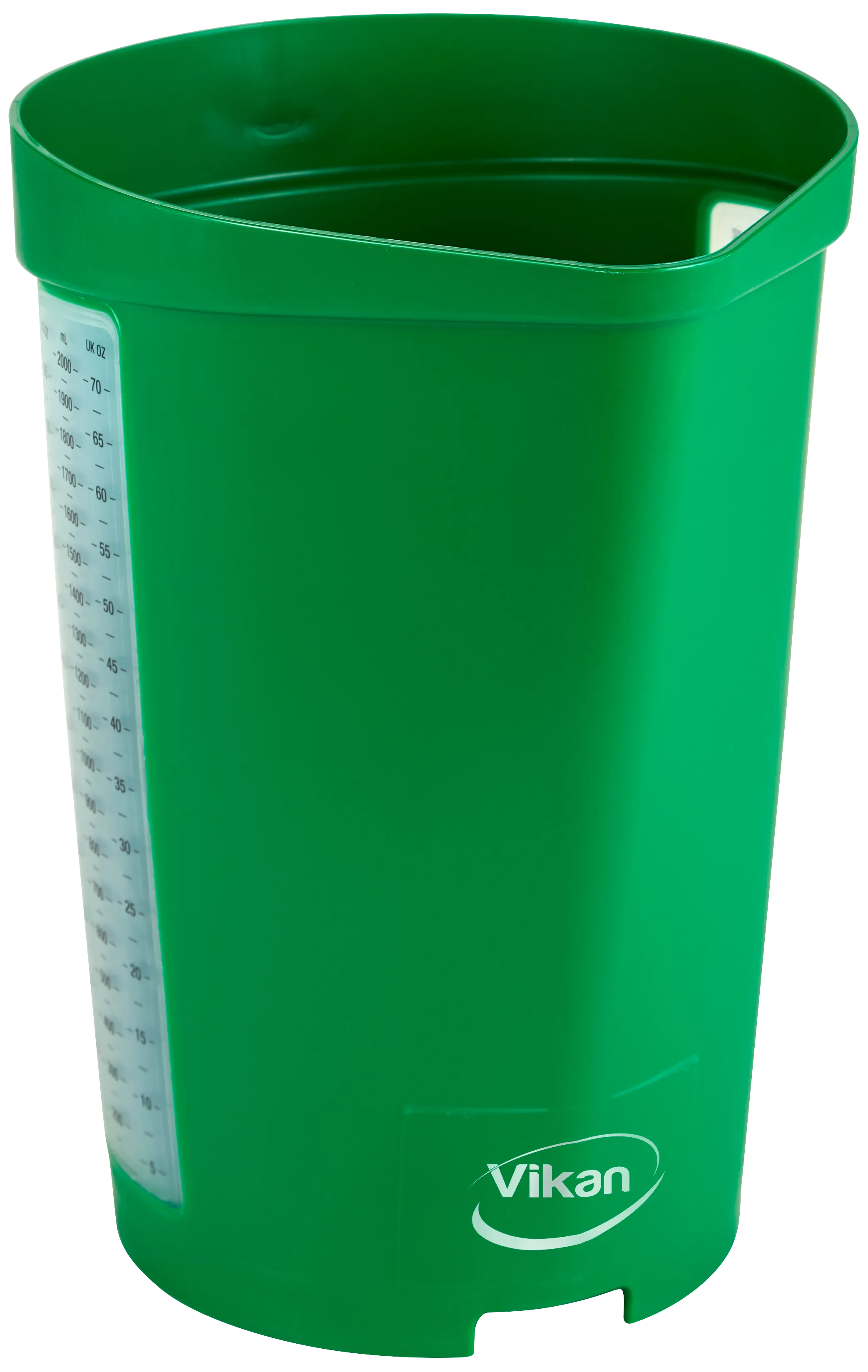 Målekanne, 2 l, grønn PP plast