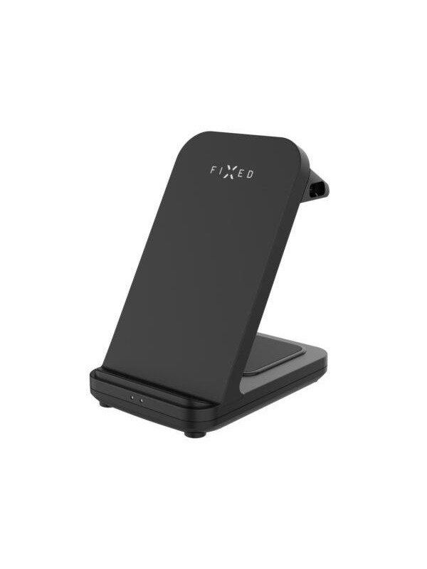 FIXED 3in1 Wireless Charging station designed for Garmin Watch Black