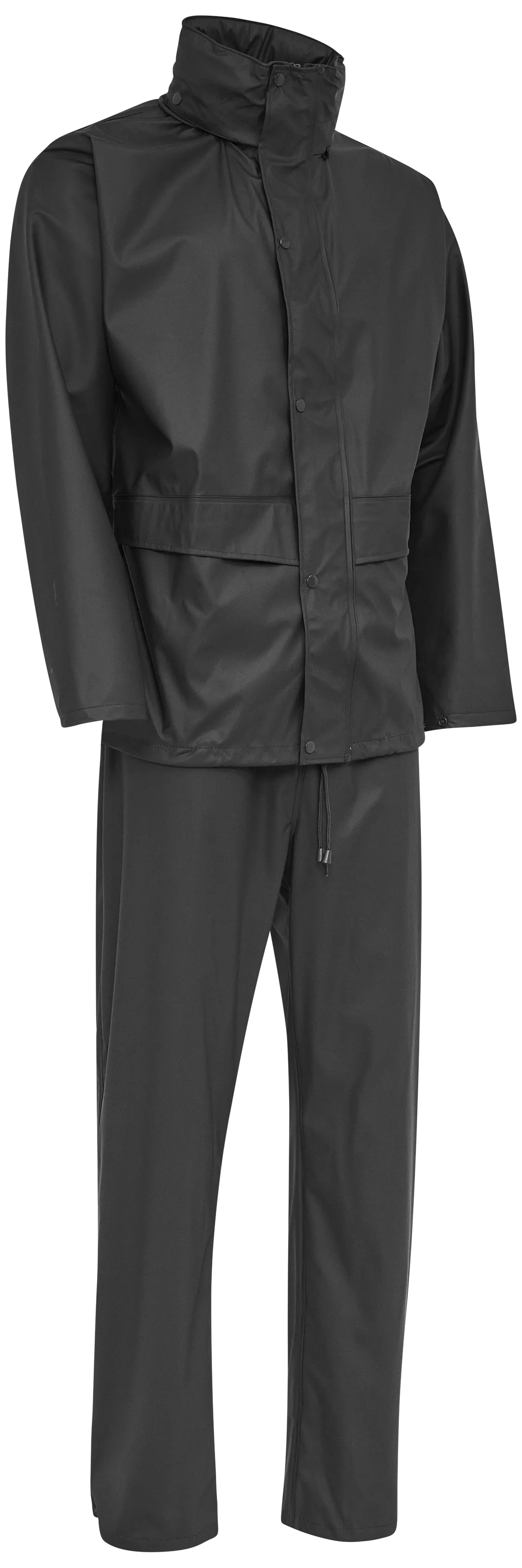 Regnsett jakke/bukse PU 0163124 svart L