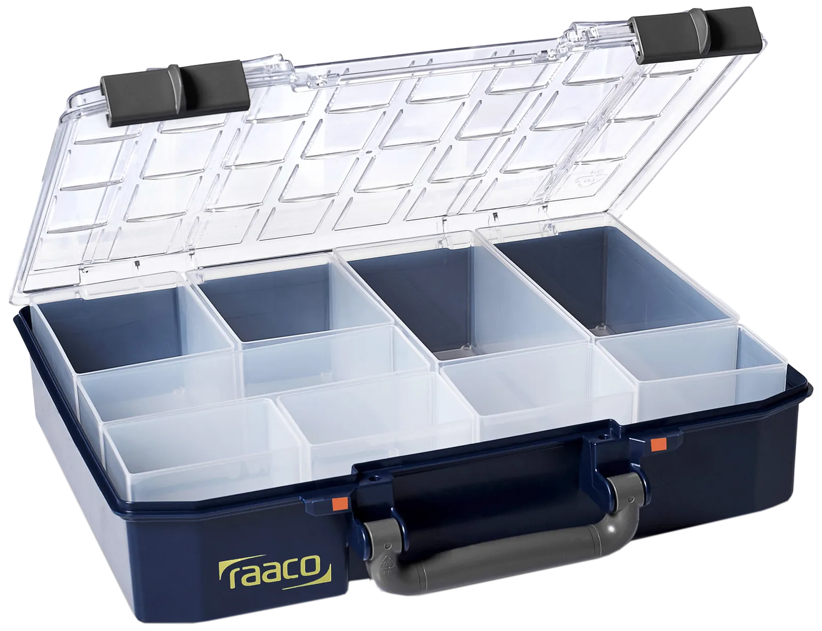 CarryLite 80 4x8-9 sortimentsboks med innsatser