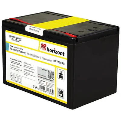 GJERDEBATTERI ALKALISK 9V/150AH