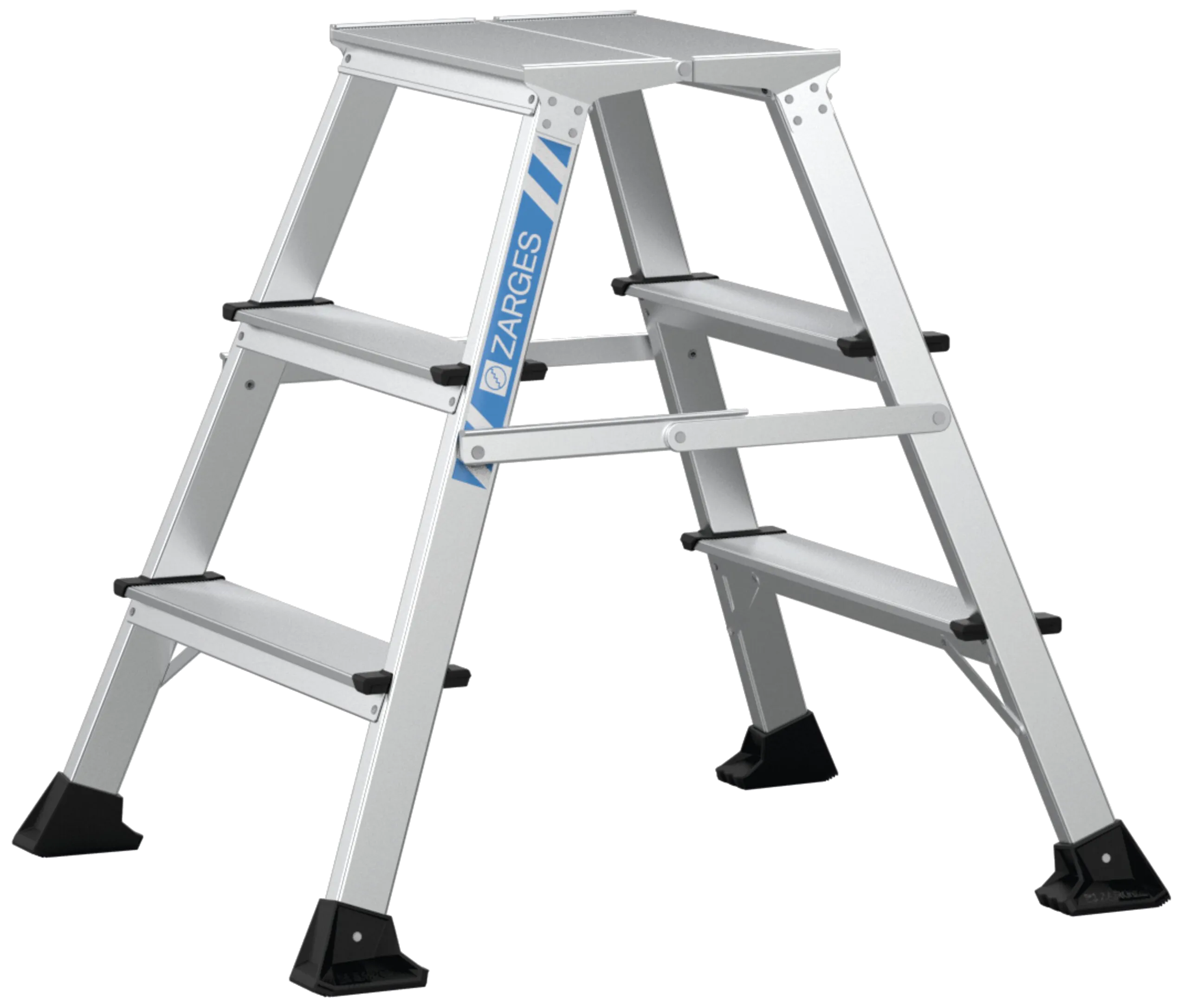 Arbeidsbukk XLstep P 2×3 trinn høyde 0,74 m