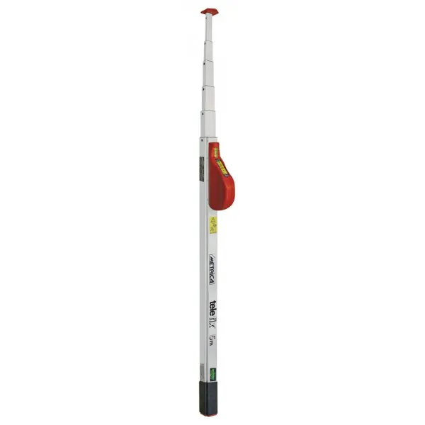 Telefix teleskopmålestav 135-800 cm med etui