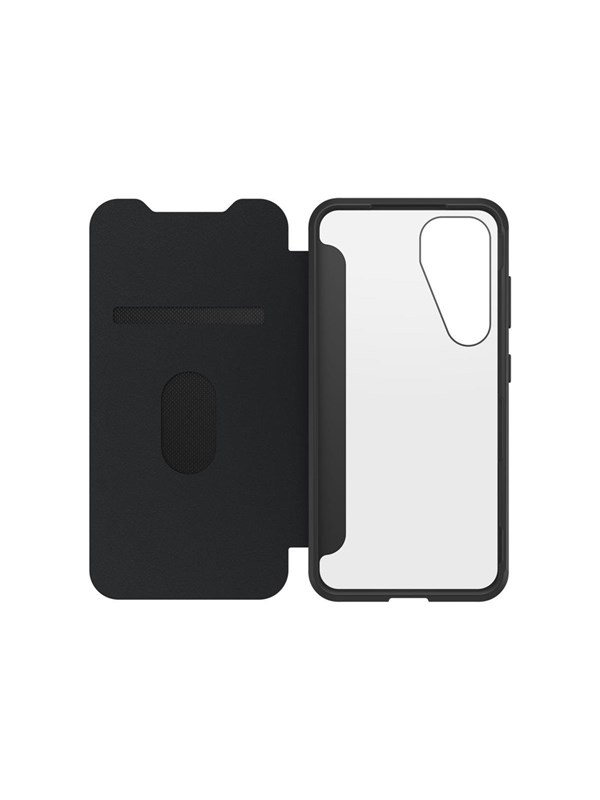 OtterBox React Folio Samsung Galaxy S25 Black Crystal - clear/black