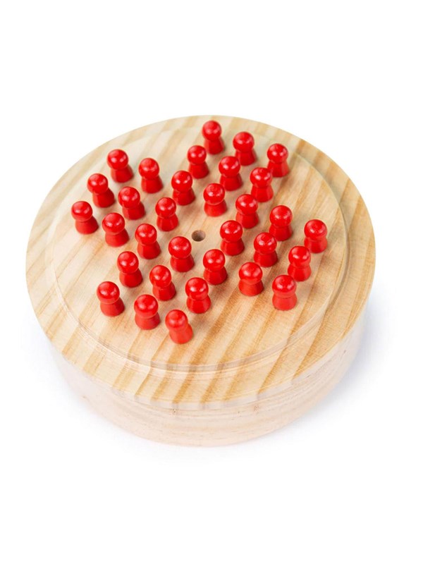 Bigjigs Mini Solitaire Wooden Game
