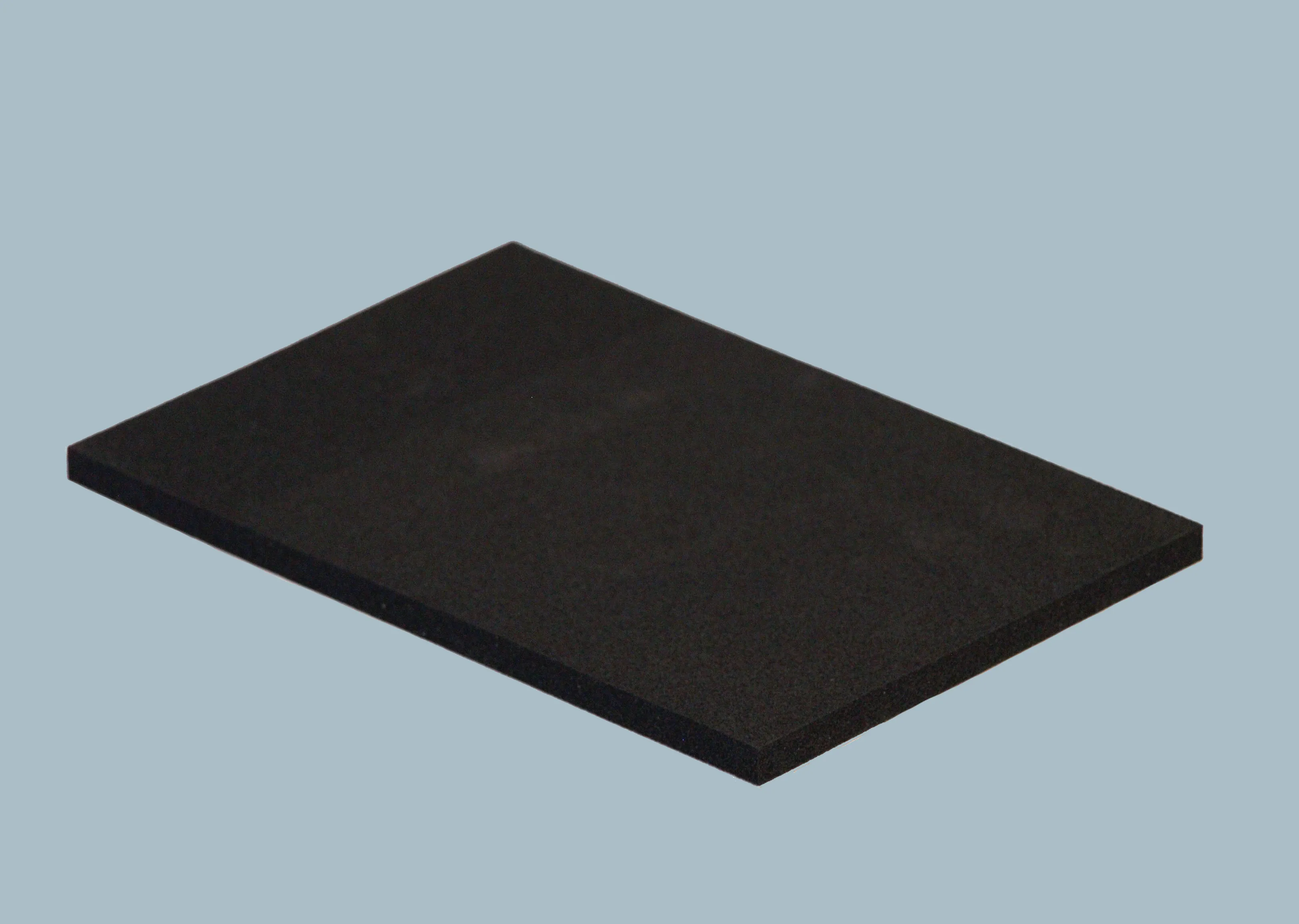 Gummi, 10mm, sort, 2 stk. 120x190mm