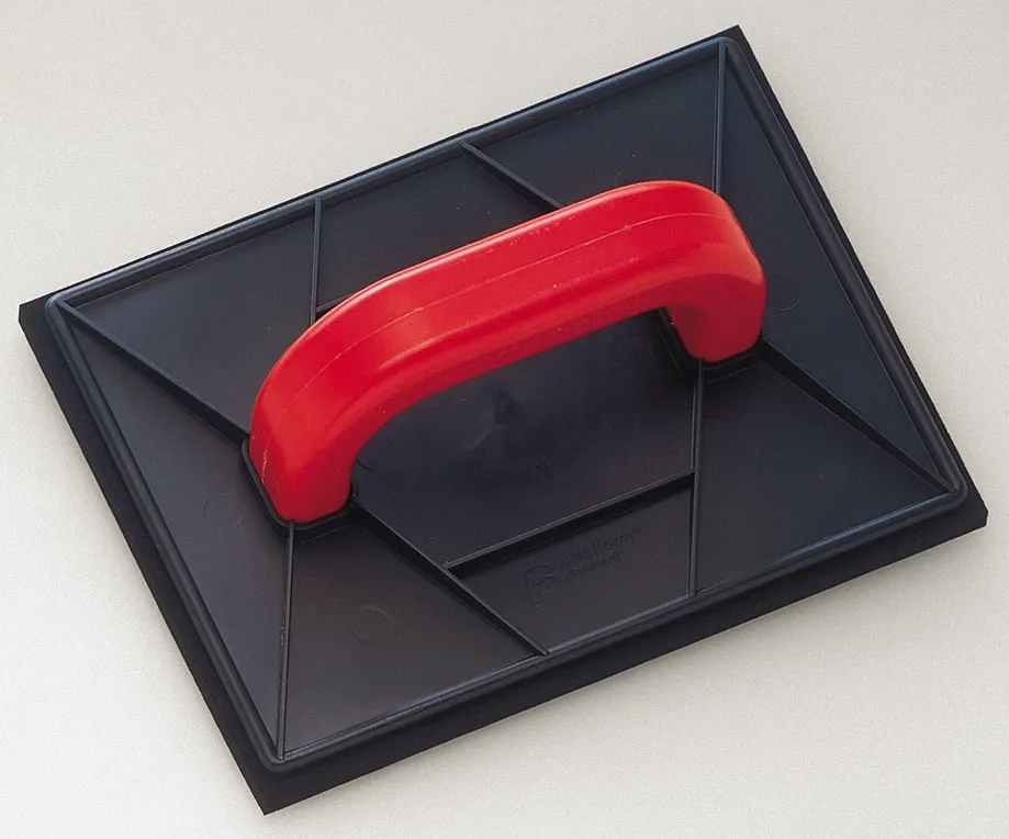 Pussebrett, 10mm sort gummi 180x240mm