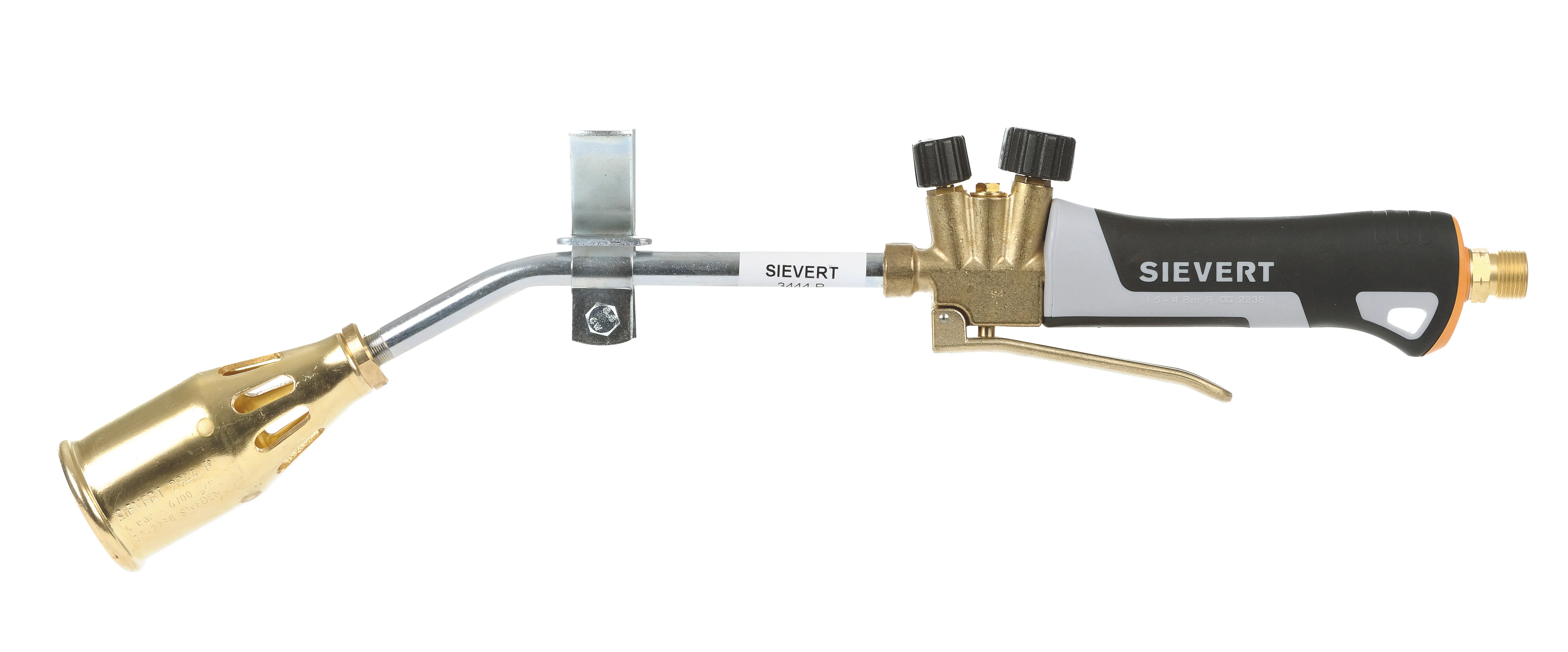 Turbo takbrennersett med 5 m slange og regulator
