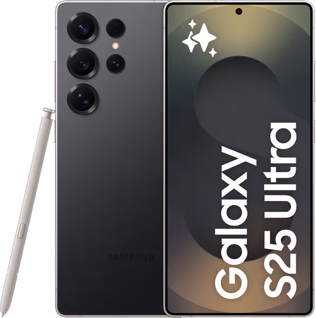 Samsung Galaxy S25 Ultra 5G smarttelefon 12/512GB (Titanium Black)