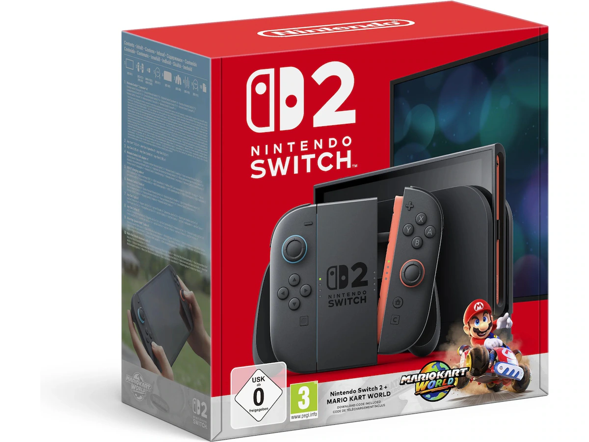 Nintendo Switch 2 spillkonsoll (Mario Kart World-pakke)