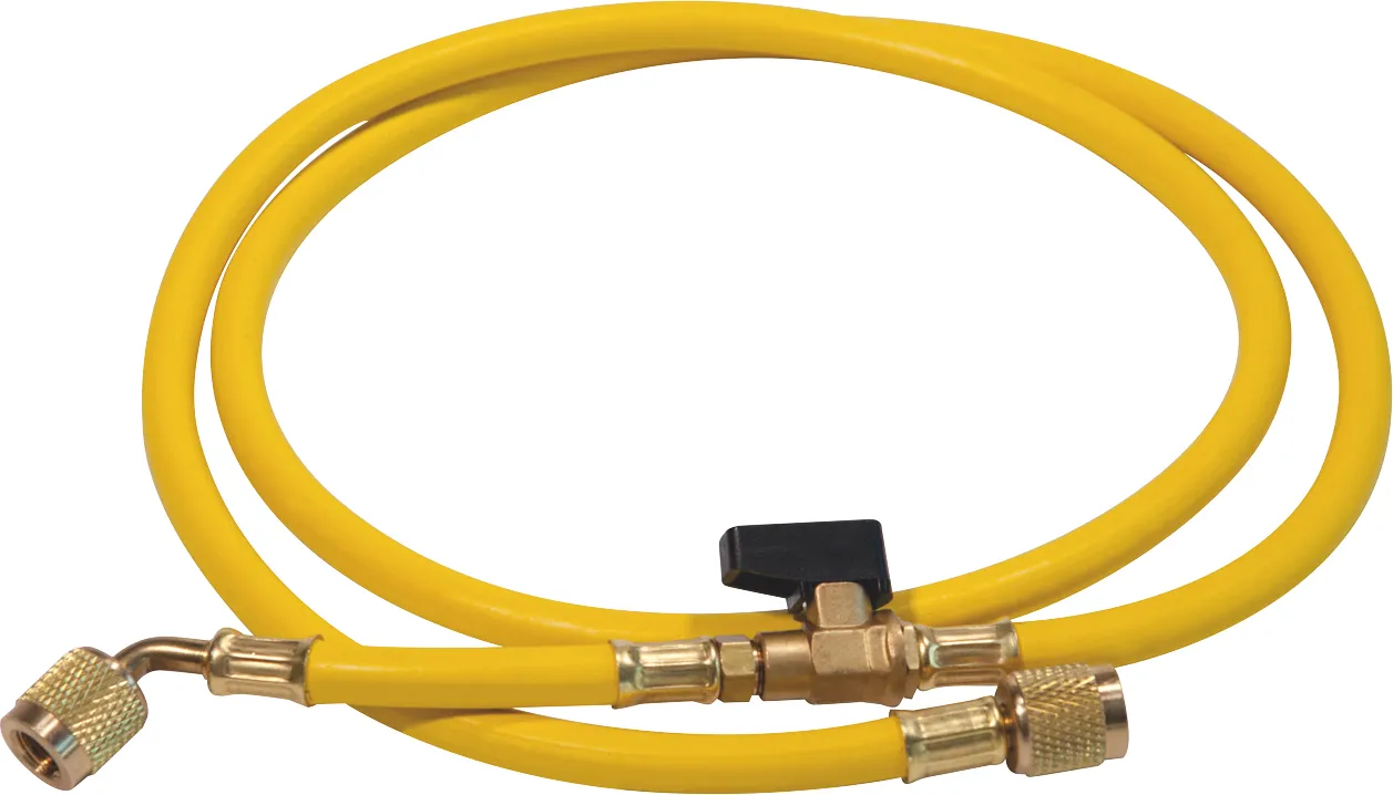 Gul trykkslange for R410A og R32