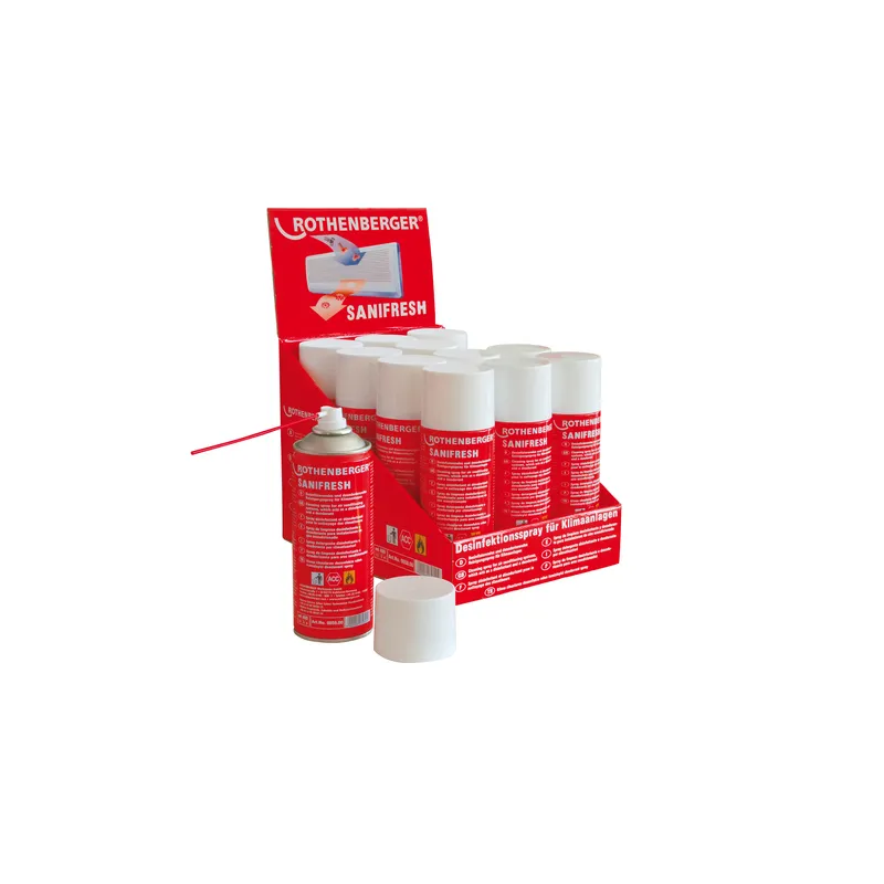 SANIFRESH - Rengjøringsspray 12 flasker