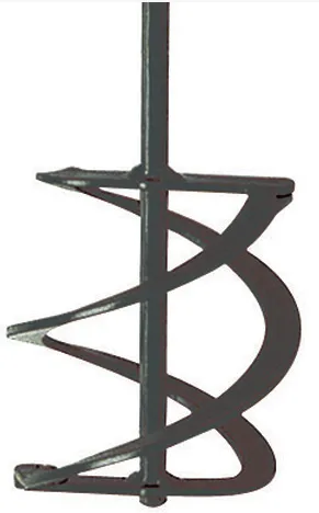 Wolfcraft - Rørestav, mørtel- og limblender Proff - 90 x 400 mm