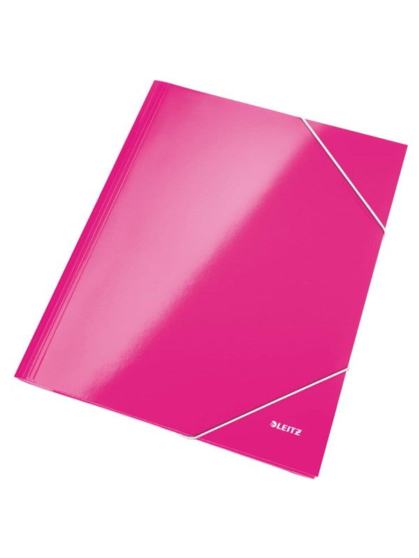 Leitz Strikkmappe  WOW kartong A4 Rosa