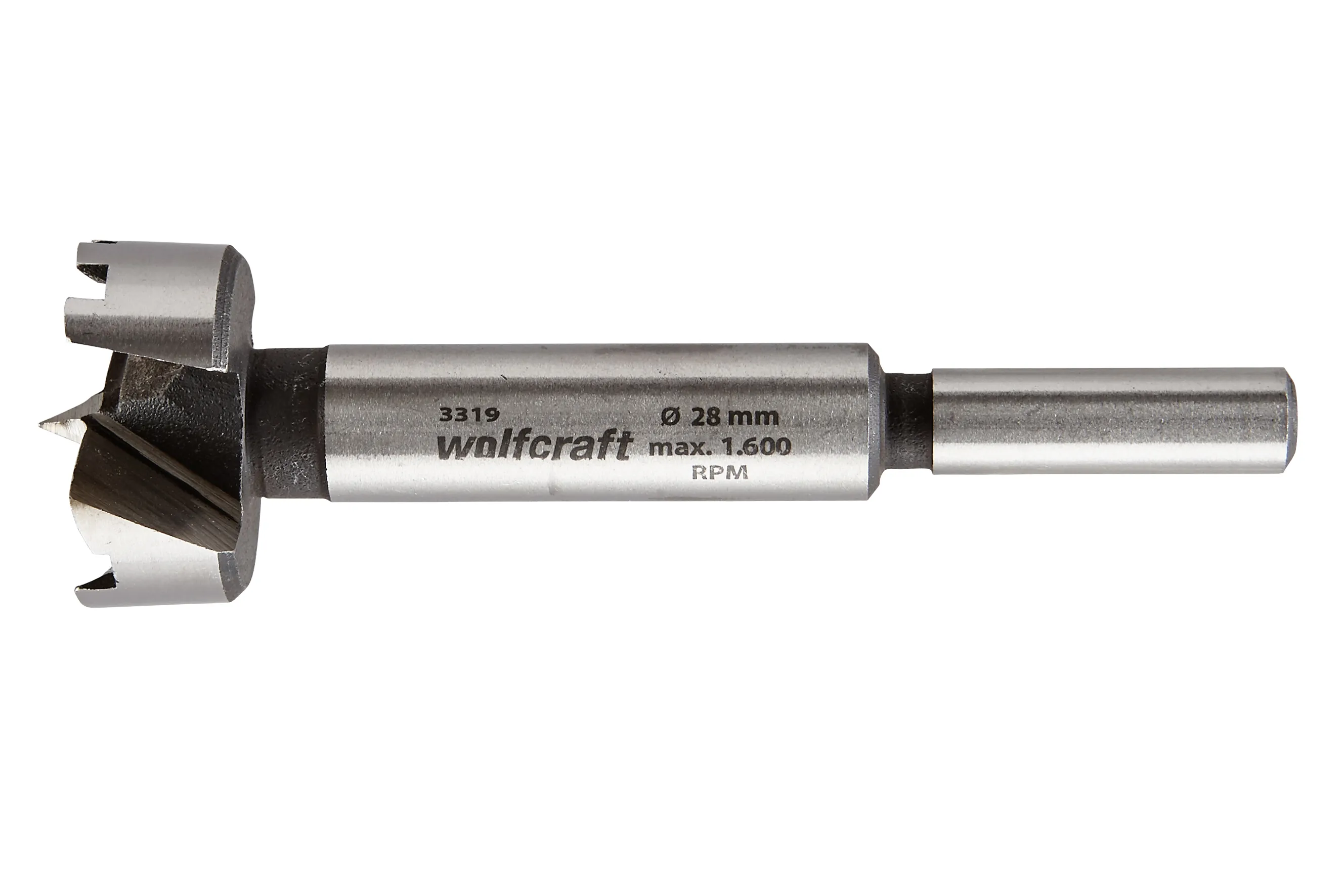 Wolfcraft - Forstnerbor Ø28 - skaft Ø8 mm