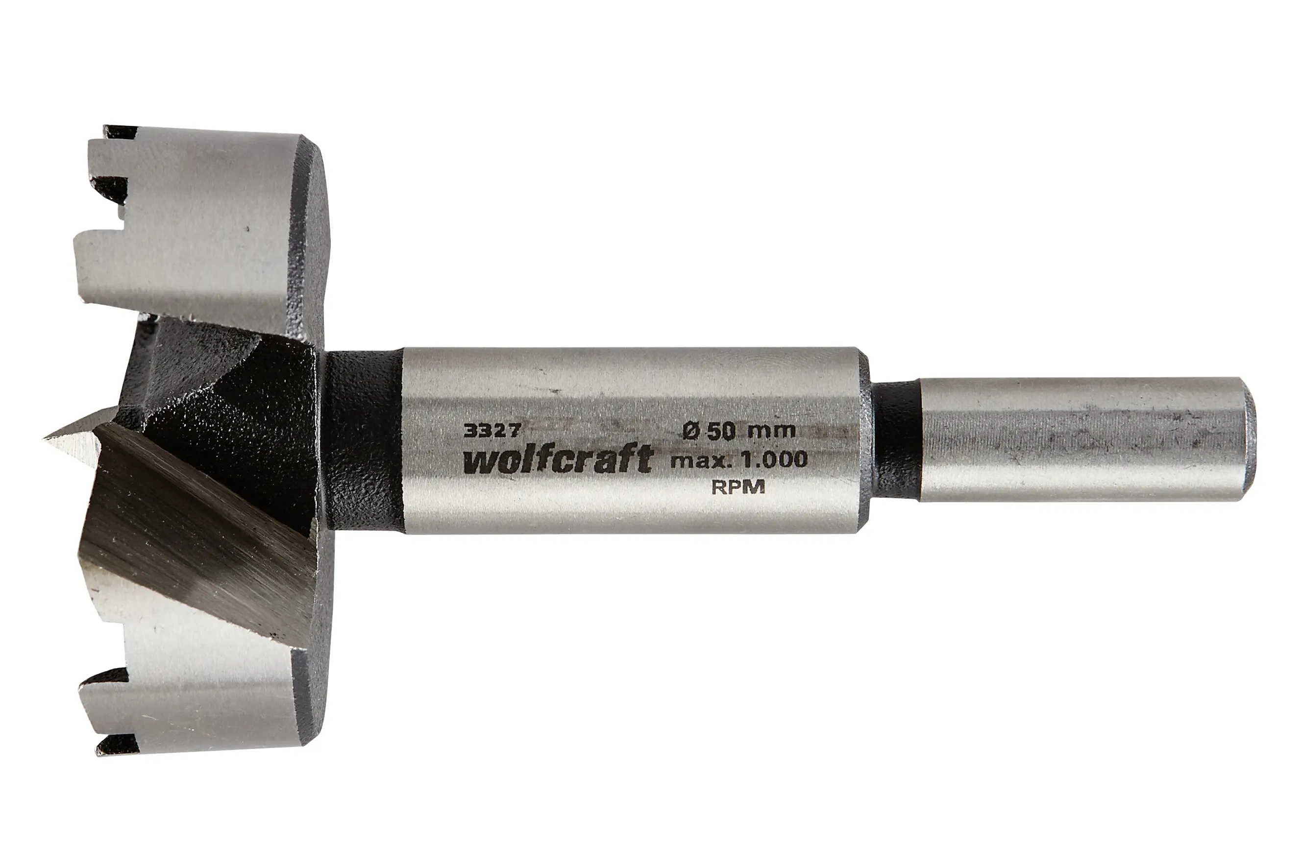 Wolfcraft - Forstnerbor Ø50 - skaft Ø10 mm