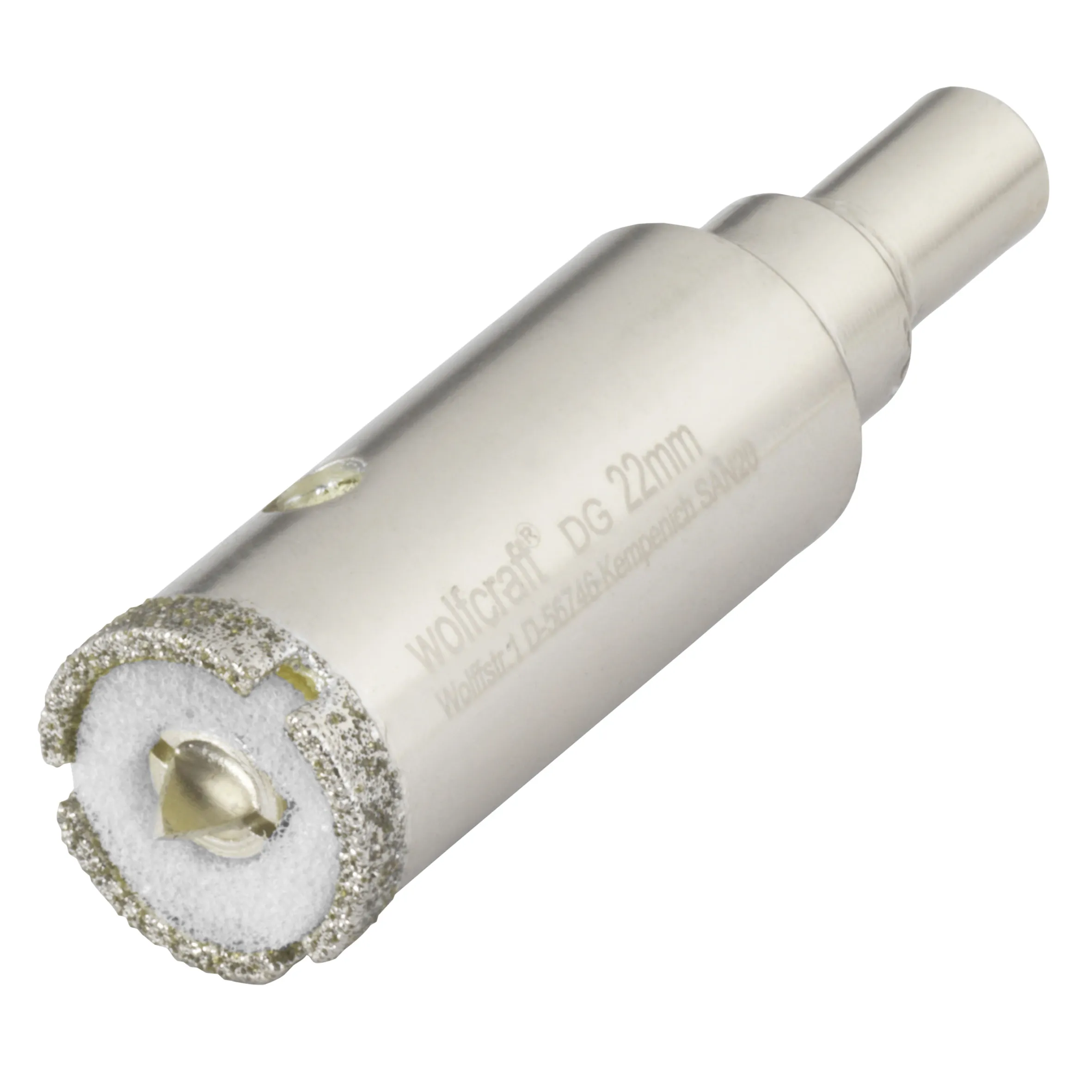 Wolfcraft - Diamant-hullsag Ceramic Ø22 mm