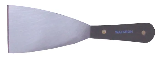 Sparkel med lærhåndtak 40 mm