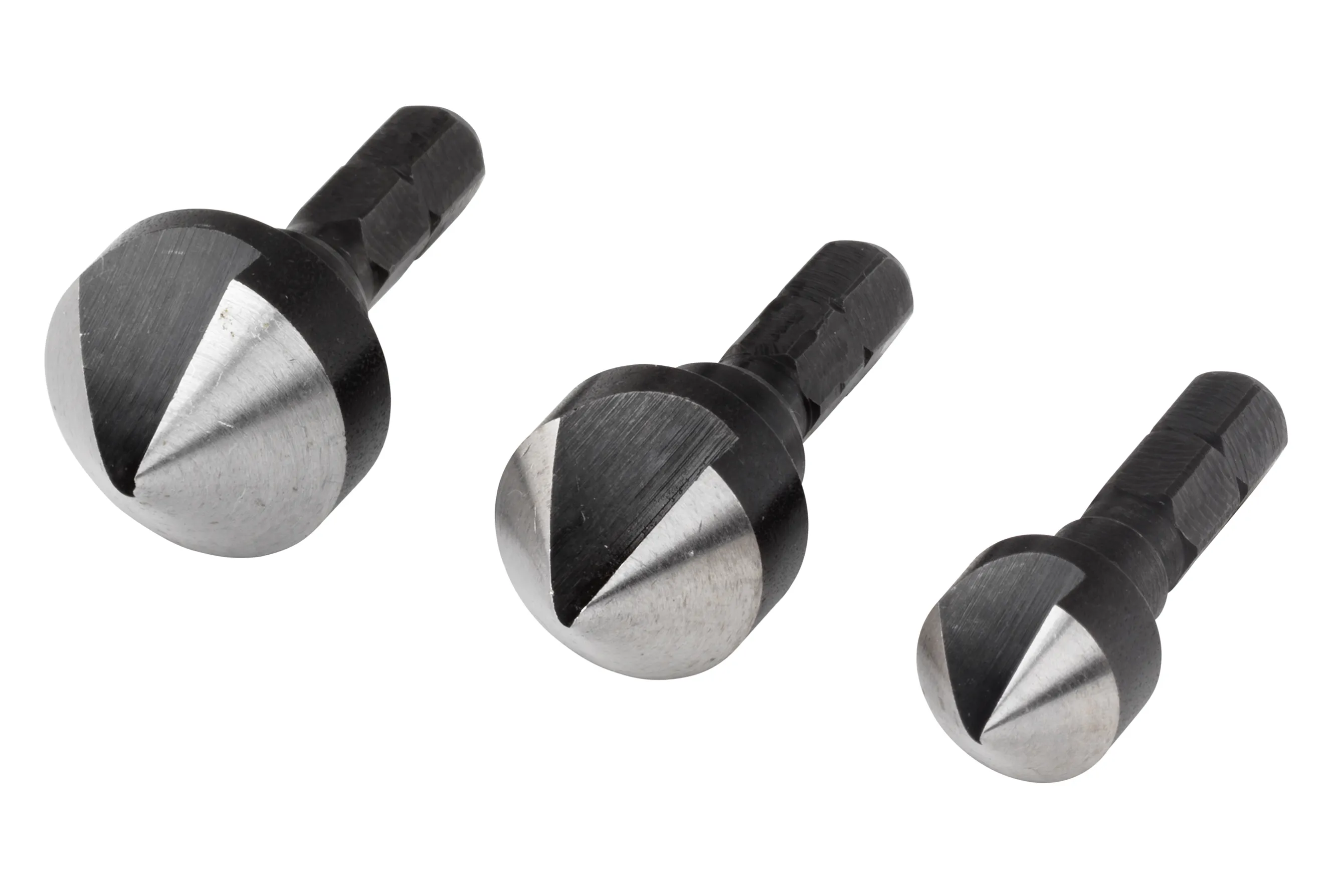 Wolfcraft Forsenkersett 6-kant Ø12, 16, 19 mm