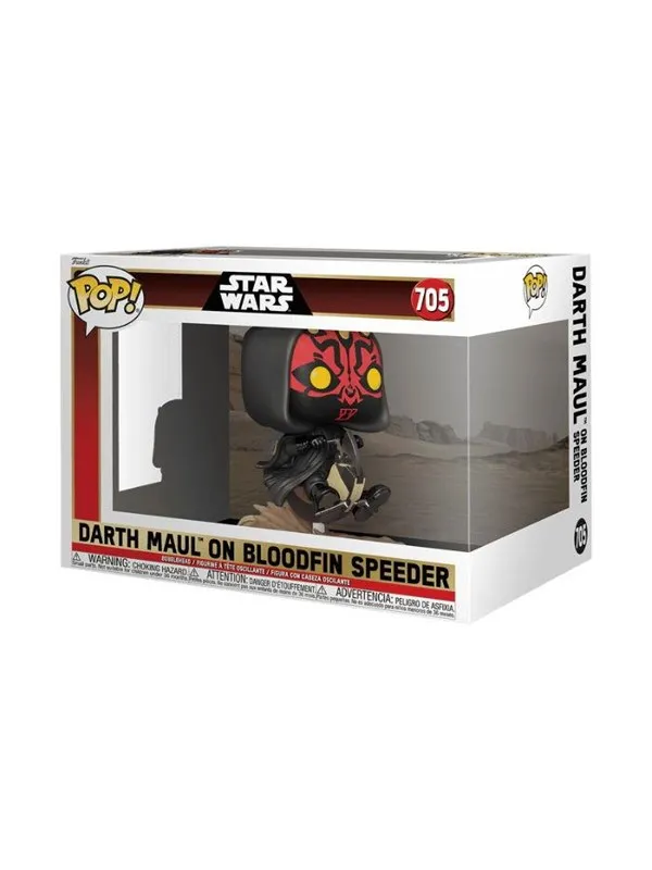 Funko! - Funko Rides Deluxe SW Darth Maul on Bloodfin