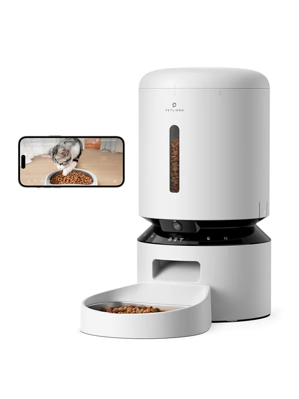 Petlibro - Granary Camera Monitoring Feeder - White - 5L