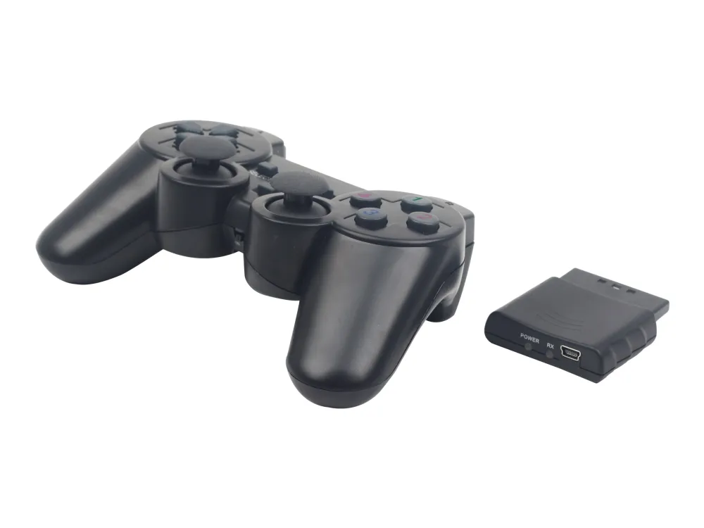 Gembird Wireless Dual Vibration Gamepad - Wireless Controller - Sony PlayStation 2