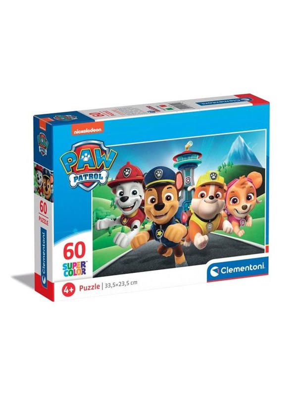 Clementoni Jigsaw Puzzle Super Color PAW Patrol 60 pcs. Gulv