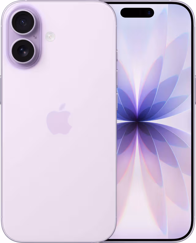iPhone 17 5G smarttelefon 256GB lavendel