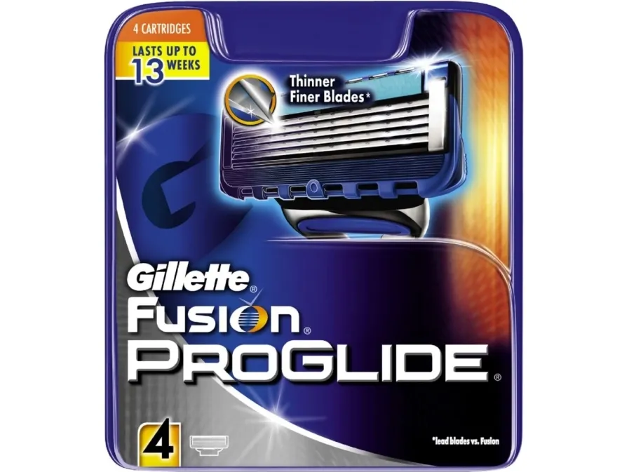 Gillette Fusion Proglide Blades 4 Pack