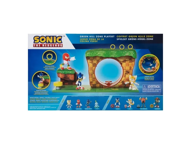 Sonic Green Hill Zone Playset