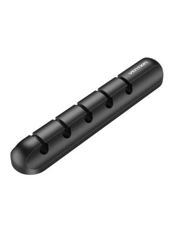 Vention Cable Manager for Desktop Computers with 3 Ports Black