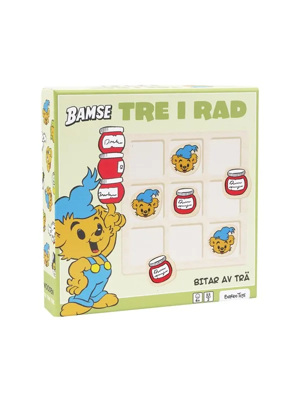 Barbo Toys Tic Tac Toe Wooden