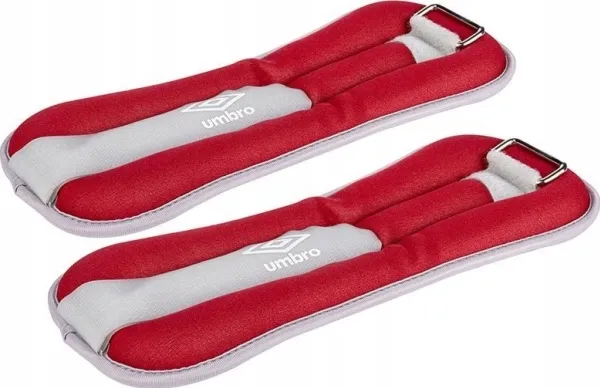 Umbro - Ankle and wrist weights 2x1 kg - Red