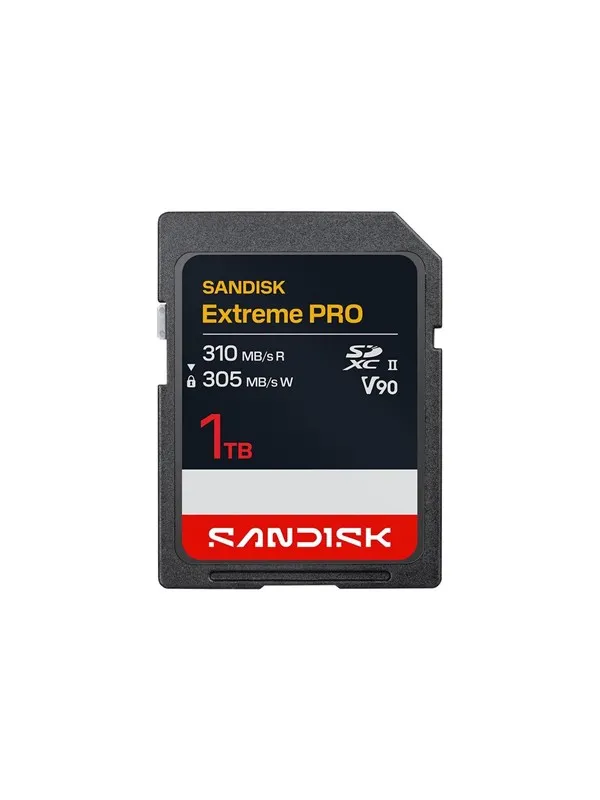 SANDISK Extreme PRO - flash memory card - 1 TB - SDXC UHS-II