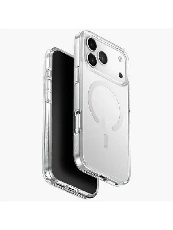 UNIQ Clario Magclick Charging Case for iPhone 17 Pro Max - Transparent