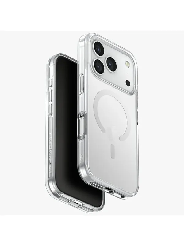 UNIQ  Clario Magclick Charging Case for iPhone Air - Pink