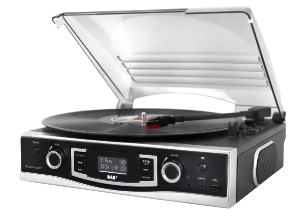 Aster Turntable SoundmPL590SW noir