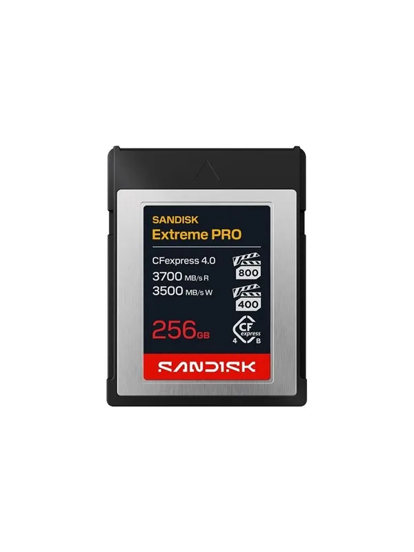 SANDISK Extreme PRO - flash memory card - 256 GB - CFexpress 4.0 Type B