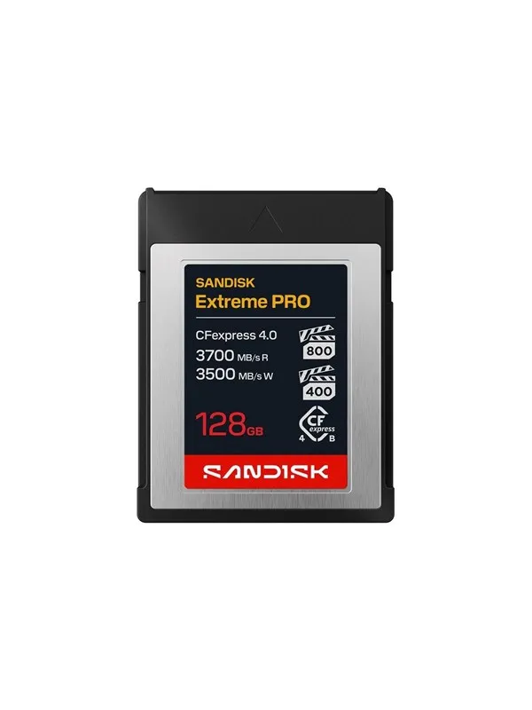 SANDISK Extreme PRO - flash memory card - 128 GB - CFexpress 4.0 Type B