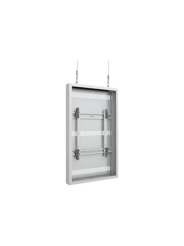 Multibrackets M Pro Series enclosure - medium - for flat panel - high brightness wire - white - Max 50 kg - recommended for 49"