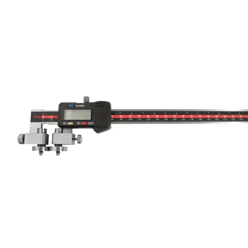 Digital skyvelær 0-300x0,01 mm for måling av API ringnut