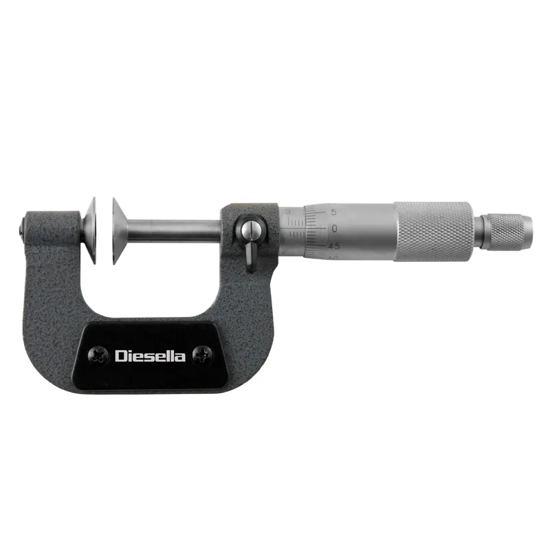 Mikrometer 75-100x0,01 mm med tallerken måleflater