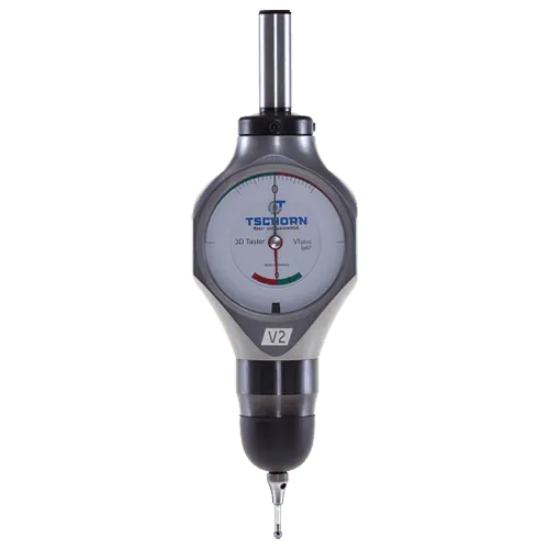 TSCHORN 3D Taster VIplus IP67 med Ø12 mm skaft (Analog, hvit urskive)