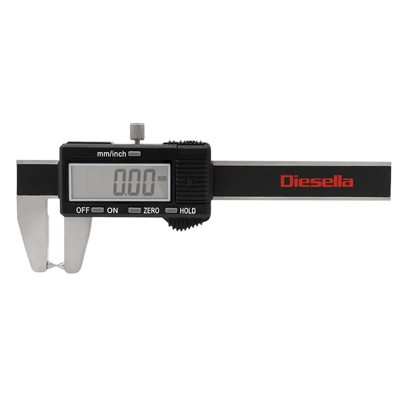 Digital skyvelær 0-60x0,1 mm for bremseskiver